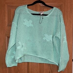 Chic Mint Green Women's Sweater